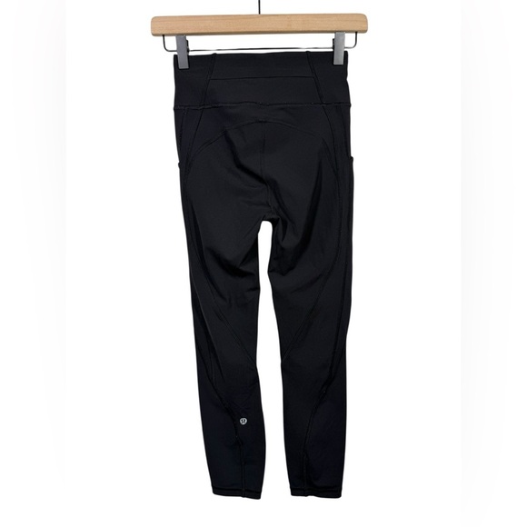 Lululemon Time To Sweat Crop 23" Size 2 - Picture 6 of 8